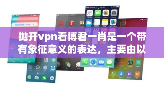抛开vpn看博君一肖是一个带有象征意义的表达，主要由以下几个部分组成
