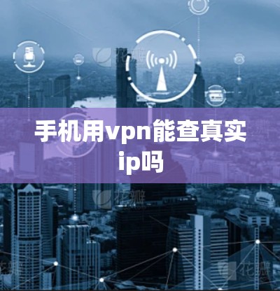 手机用vpn能查真实ip吗