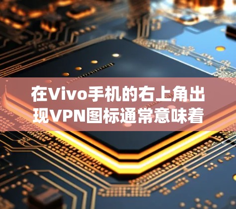 在Vivo手机的右上角出现VPN图标通常意味着该功能可能与手机的当前应用或设置相关，尤其是如果在App Store或设置中找到相关VPN应用。以下是一些可能的原因和步骤