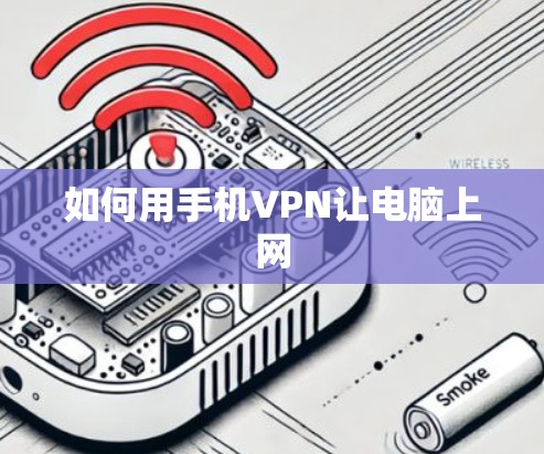 如何用手机VPN让电脑上网