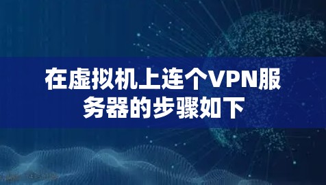 在虚拟机上连个VPN服务器的步骤如下