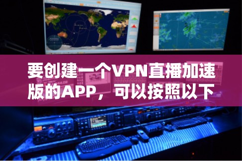 要创建一个VPN直播加速版的APP，可以按照以下步骤进行