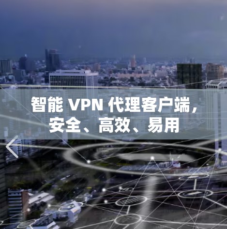 智能 VPN 代理客户端，安全、高效、易用