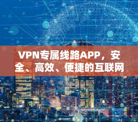 VPN专属线路APP，安全、高效、便捷的互联网解决方案