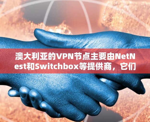 澳大利亚的VPN节点主要由NetNest和Switchbox等提供商，它们提供多种点对点 VPN 服务，旨在为用户提供安全的网络连接，避免被追踪或发现。以下是关于这些VPN服务的详细信息
