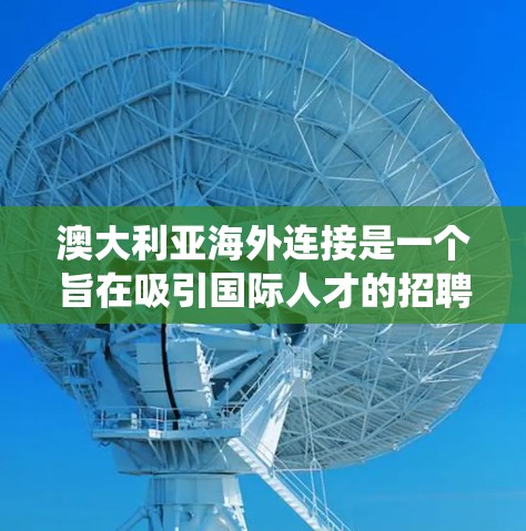澳大利亚海外连接是一个旨在吸引国际人才的招聘平台，尽管有效吸引人才，但也面临诸多挑战。以下是针对这些问题的系统解决方案