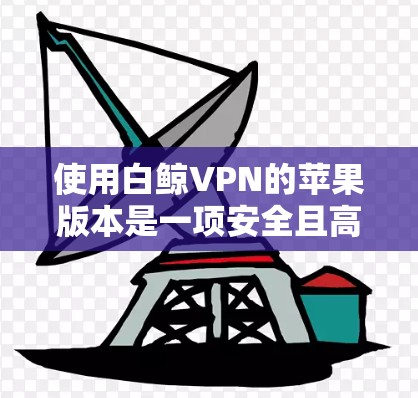 使用白鲸VPN的苹果版本是一项安全且高效的视频会议工具。以下是一个详细的步骤指南，帮助你顺利使用白鲸VPN
