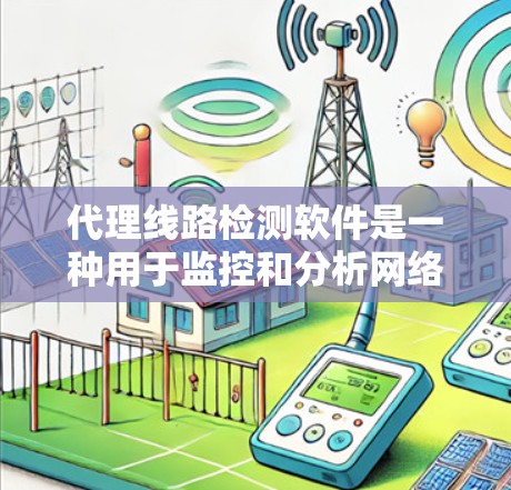 代理线路检测软件是一种用于监控和分析网络线路健康状态的工具，广泛应用于企业网络管理。以下是对该软件的详细介绍