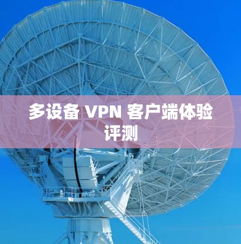 多设备 VPN 客户端体验评测