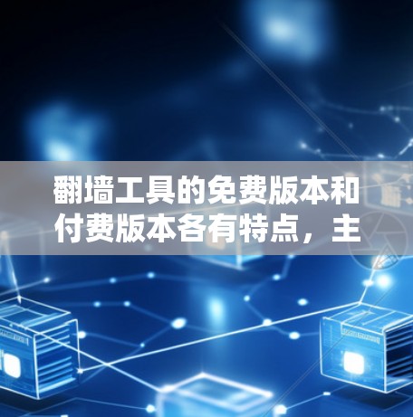 翻墙工具的免费版本和付费版本各有特点，主要区别如下